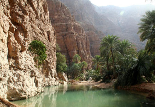 Oman, il Wadi Tiwi